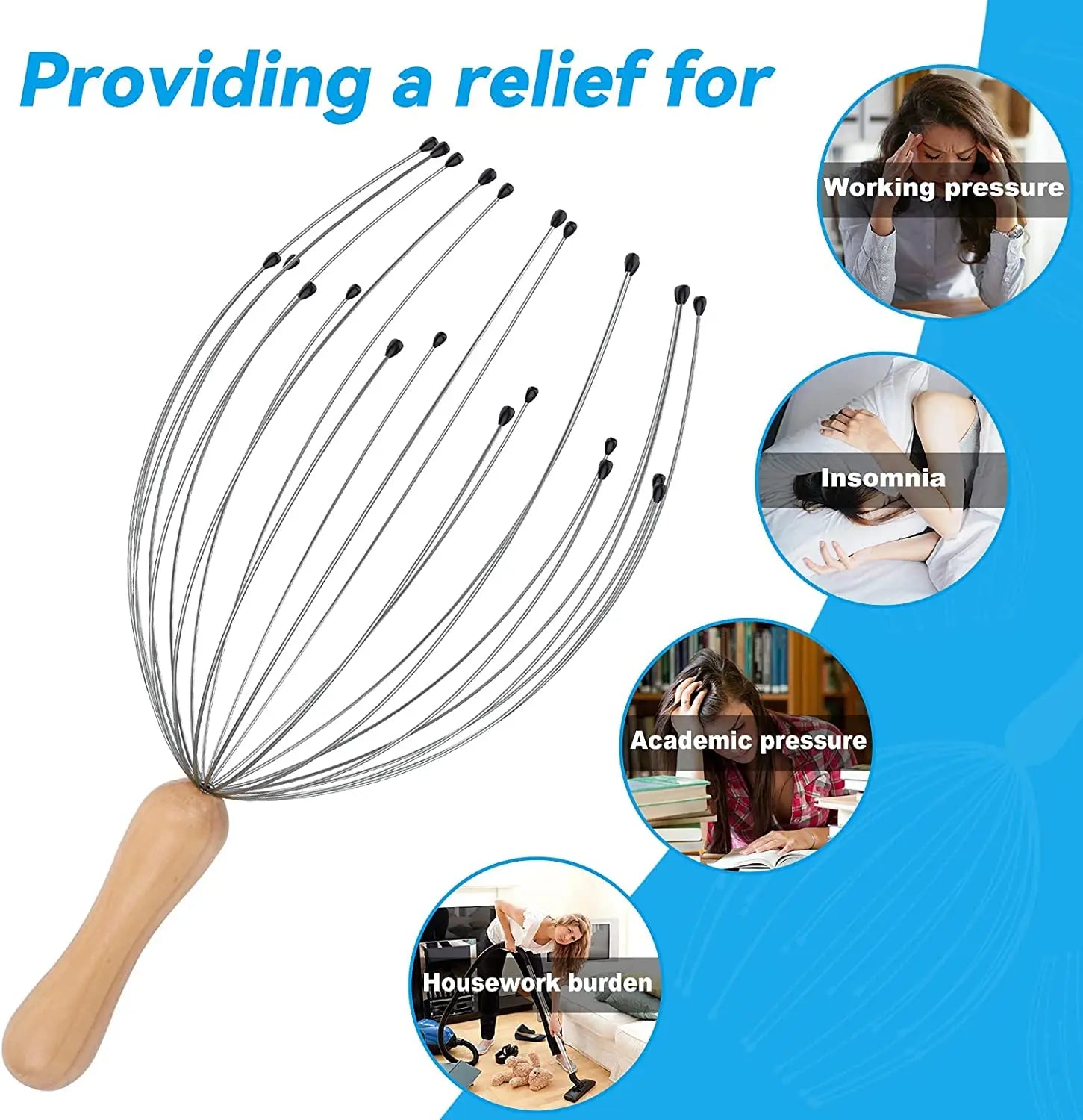 PuhMaxx Head Massager Scalp Scratcher