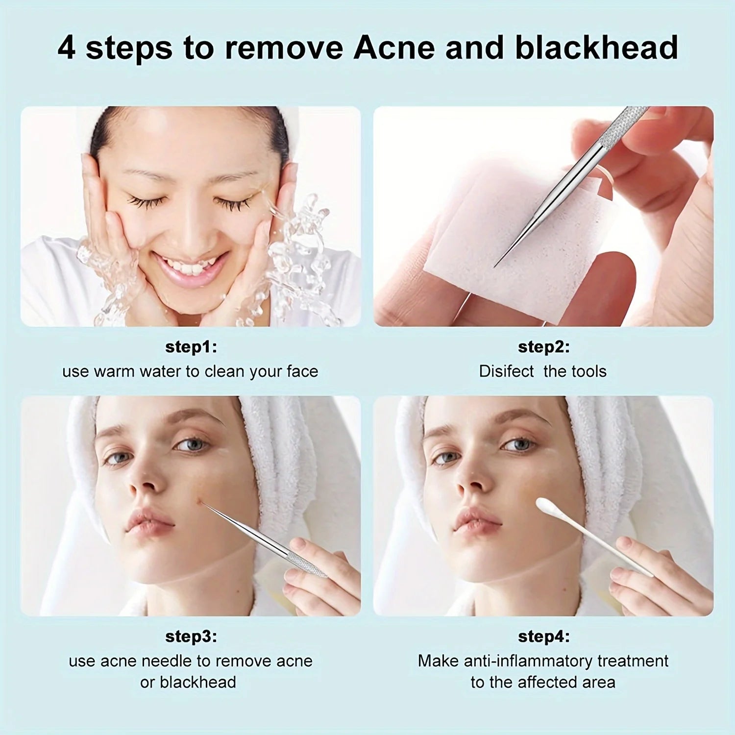 PuhMaxx Acne Blackhead Tweezers
